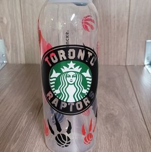 Toronto Raptors Starbucks Water Bottle